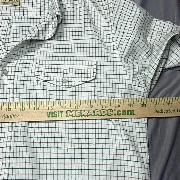 L.L. Bean Long Sleeve Button‎ Down Shirt - Picture 7 of 9